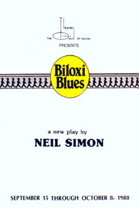 Program Cover - Biloxi Blues