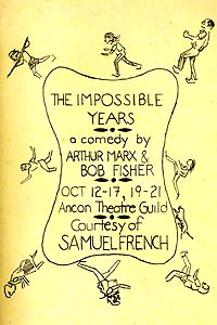 Program Cover - The Impossible Years